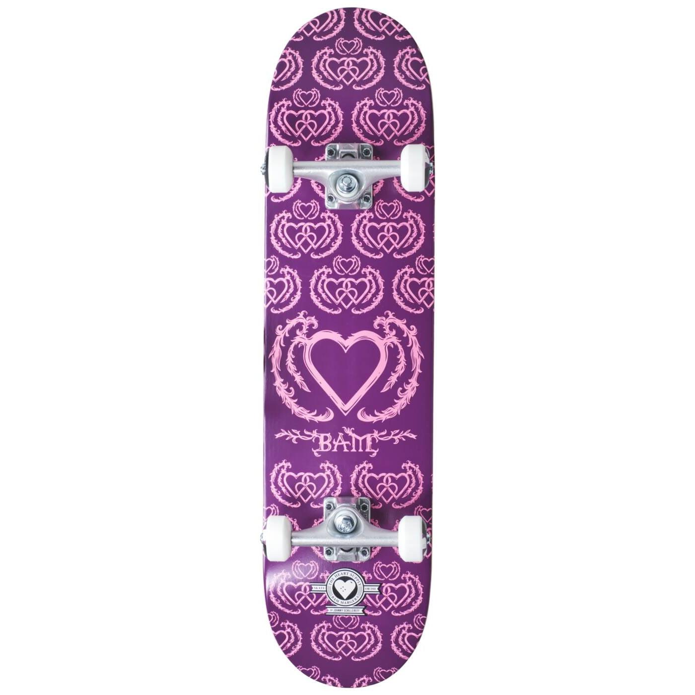 Heart Supply Bam Pro Deskorolka Klasyczna - United (Purple)- ScootWorld