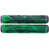 Striker Logo Gripy do hulajnogi wyczynowej Thick - Black/Green- ScootWorld