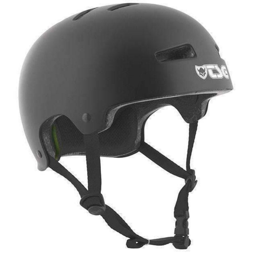 Kask TSG Evolution Kask - Satin Black- ScootWorld