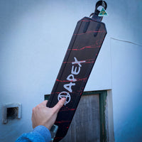 Apex ID Limited 4.5" Decki do Hulajnogi Wyczynowej - Black/Red Splash- ScootWorld