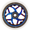 Striker Essence V3 White PU 110mm Kółka Do Hulajnogi Wyczynowej - Niebieski chrom