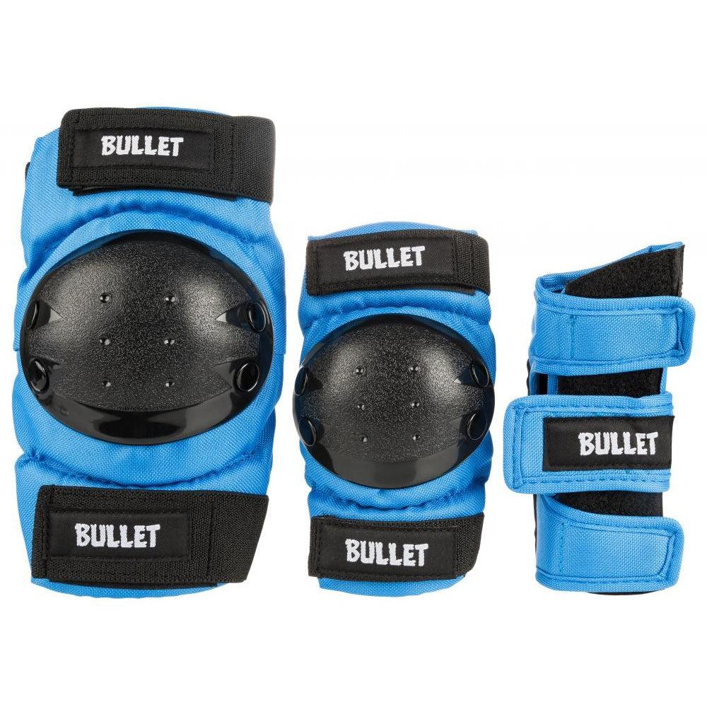 Bullet Junior Triple Padset Zestaw Ochraniaczy - Blue- ScootWorld