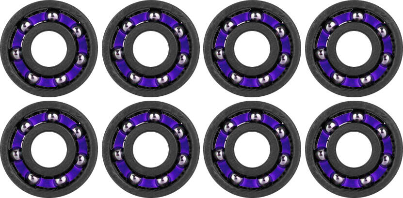 Jart Abec Kuglelejer 8-Pak - Purple- ScootWorld