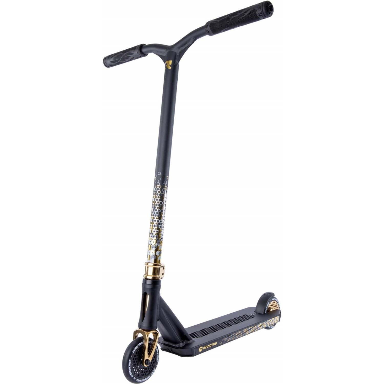 Root Invictus 2 Hulajnoga Wyczynowa (Black/Gold) - Black/Gold- ScootWorld