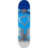 Blueprint Spray Heart Deskorolka Klasyczna - Blue/Silver/Black- ScootWorld