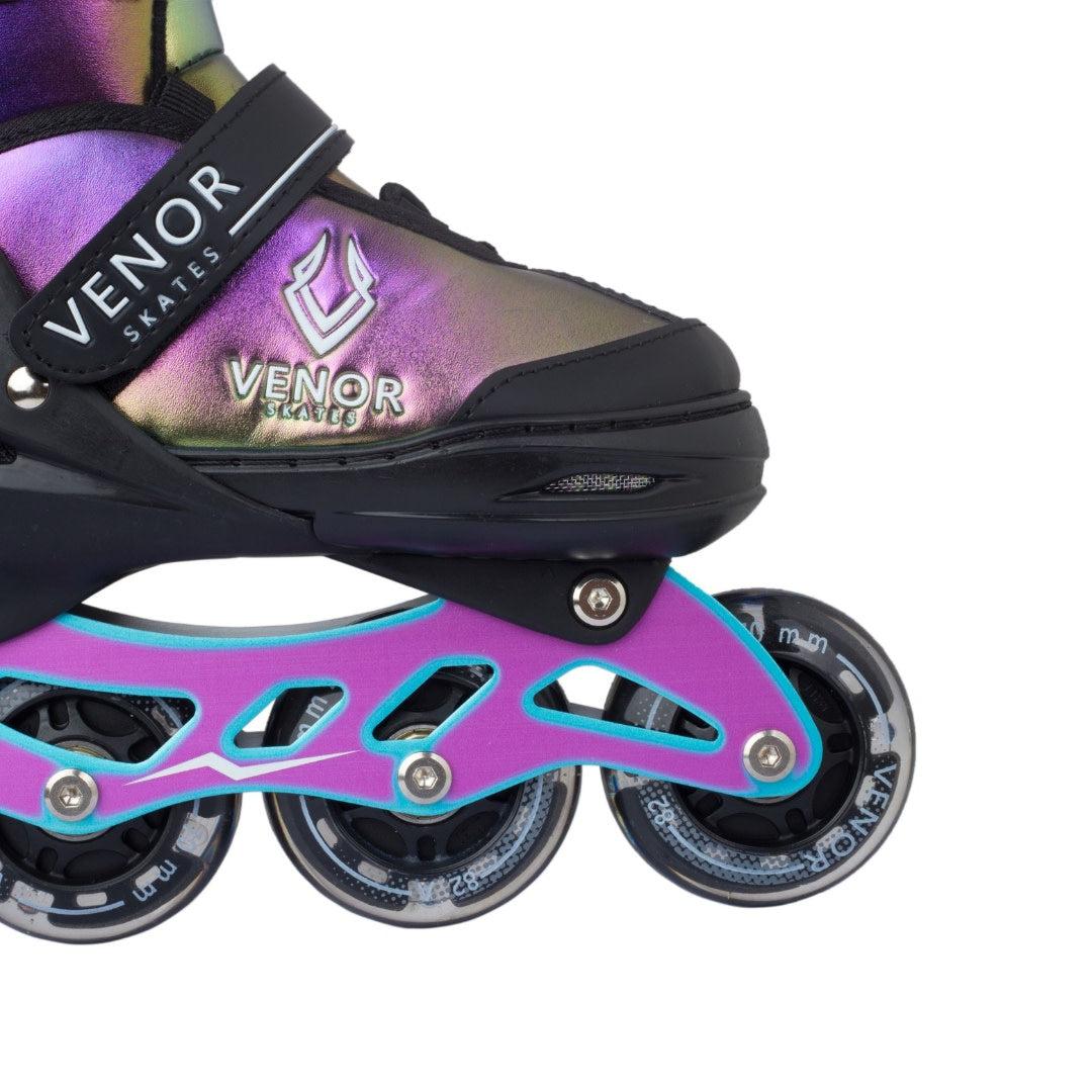 VENOR Ignite LED Rolki - Chameleon Rainbow- ScootWorld