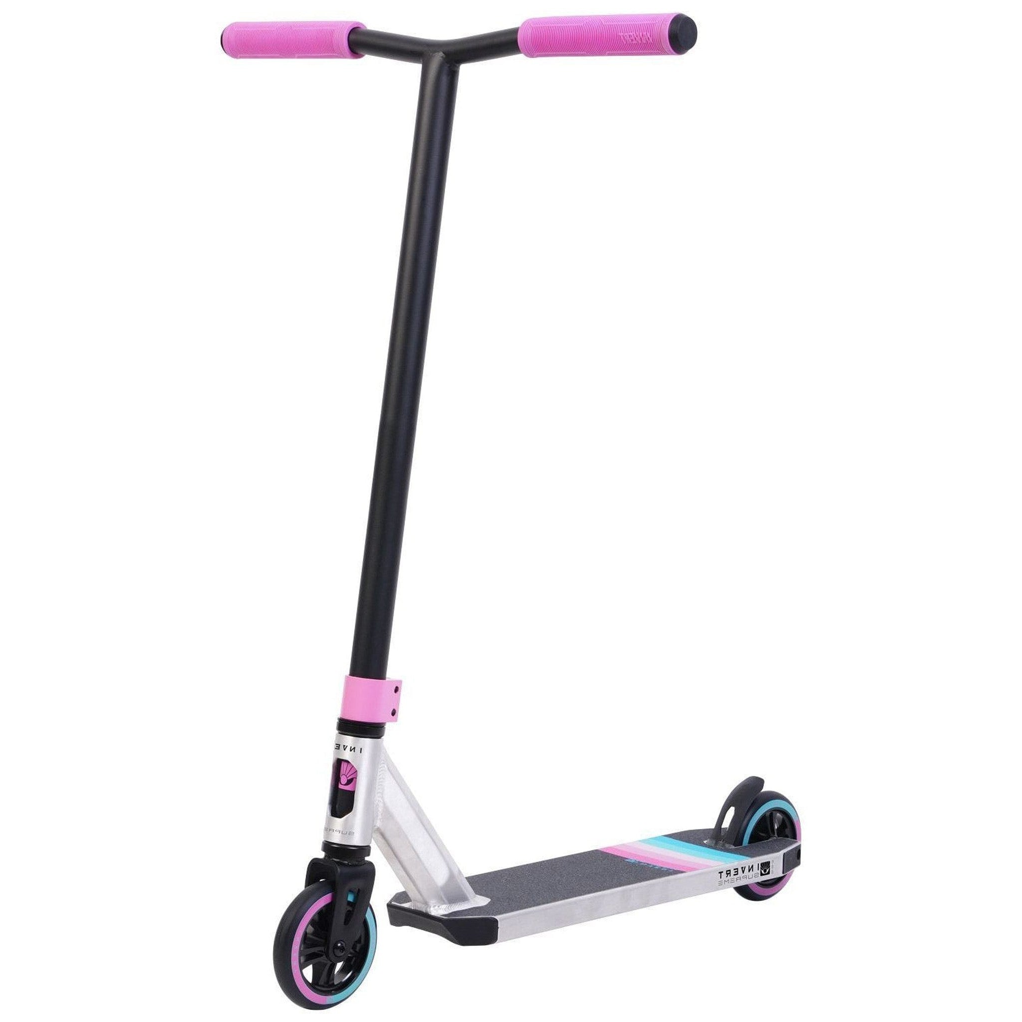 Invert Supreme Bend Bar Hulajnogi Wyczynowe - Raw / Black / Pink- ScootWorld