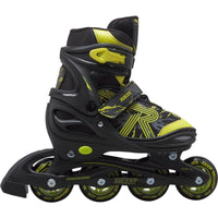 Roces Jokey 3.0 Rolki Dla Dzieci - Black/Lime- ScootWorld