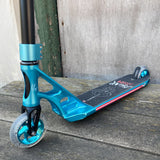 Striker Black & Teal Custom Build - Black/Blue- ScootWorld