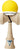 KROM Pop Rubber Kendama - Gul- ScootWorld