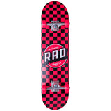 RAD Checkers Komplet Skateboard - Rød- ScootWorld