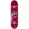 RAD Checkers Komplet Skateboard - Czerwony