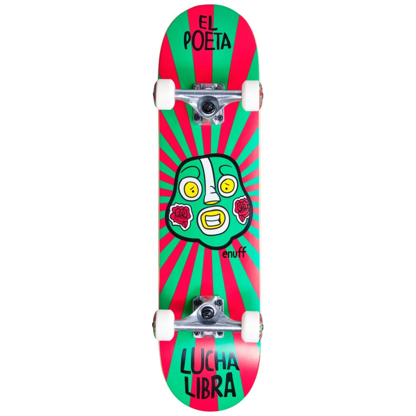 Enuff Lucha Libre Komplet Skateboard - Rød- ScootWorld