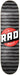 RAD Stripes Logo Skateboard Deck - Grey- ScootWorld